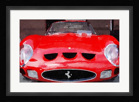 Framed 1962 Ferrari 250 GTO Front Print
