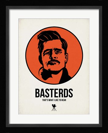 Framed Basterds 1 Print
