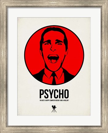 Framed Psycho 2 Print