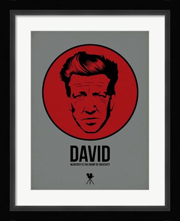Framed David 1 Print
