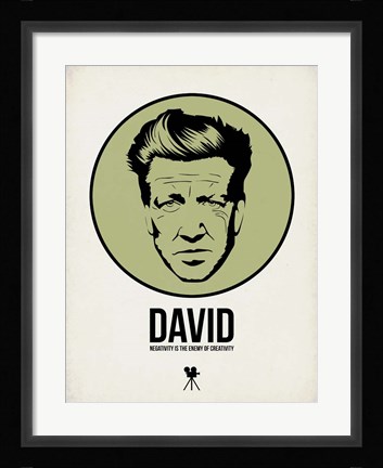 Framed David 2 Print