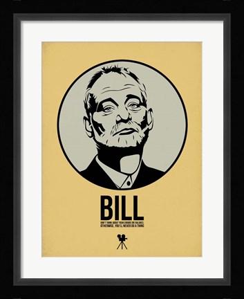 Framed Bill 1 Print