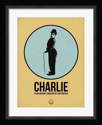Framed Charlie 2 Print