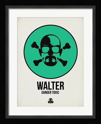 Framed Walter 1 Print