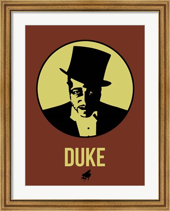 Framed Duke 1 Print