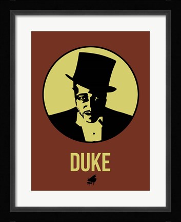 Framed Duke 1 Print