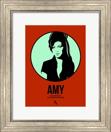 Framed Amy 1 Print