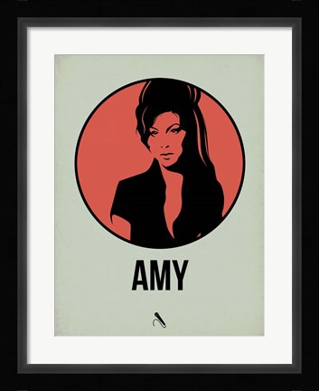 Framed Amy 2 Print