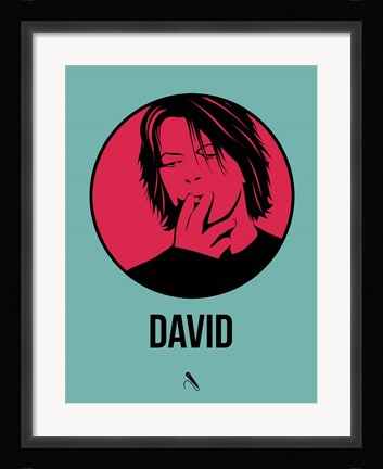 Framed David  3 Print