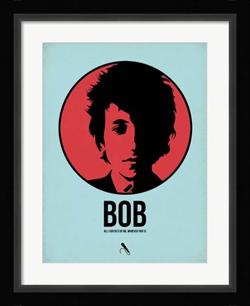Framed Bob 2 Print