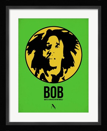 Framed Bob 3 Print