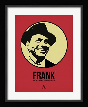 Framed Frank 2 Print