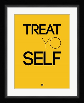 Framed Treat Yo Self 2 Print