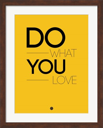 Framed Do What You Love 2 Print