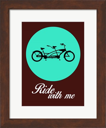 Framed Ride With Me 2 Print