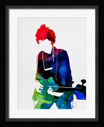 Framed Bob Watercolor Print