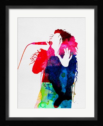 Framed Lorde Watercolor Print