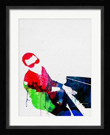 Framed Ray Watercolor Print
