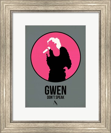Framed Gwen 1 Print