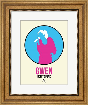 Framed Gwen 2 Print