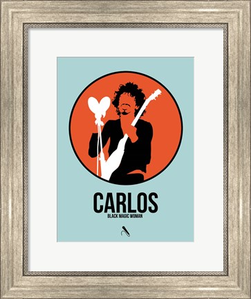 Framed Carlos Print
