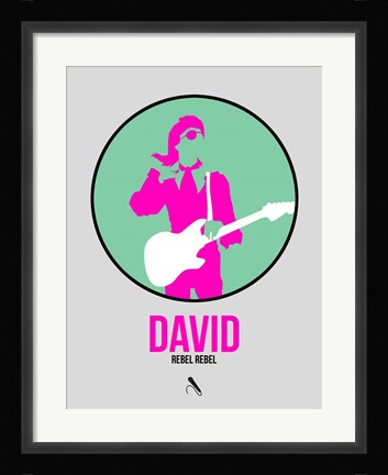 Framed David Print