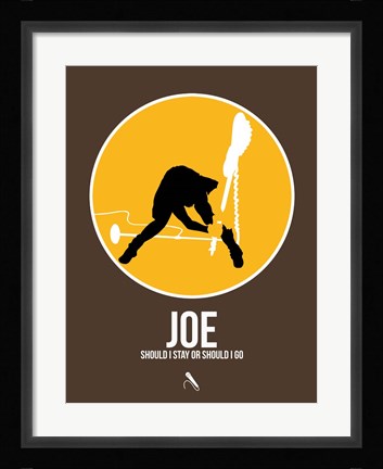 Framed Joe Print