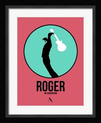 Framed Roger Print