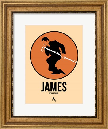 Framed James Print
