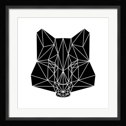 Framed Black Fox Print