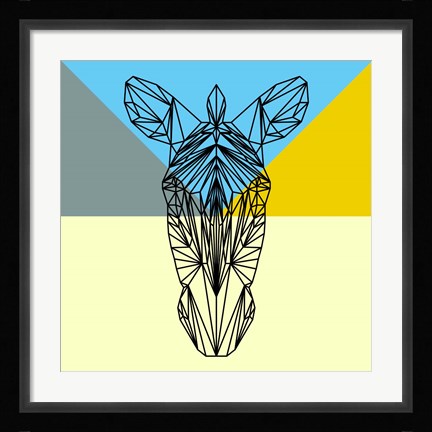 Framed Party Zebra Print