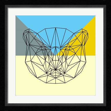 Framed Party Bear Print