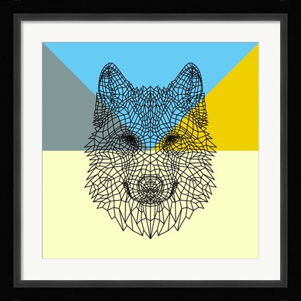 Framed Party Woolf Print