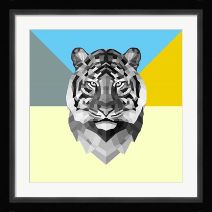 Framed Party Tiger Print