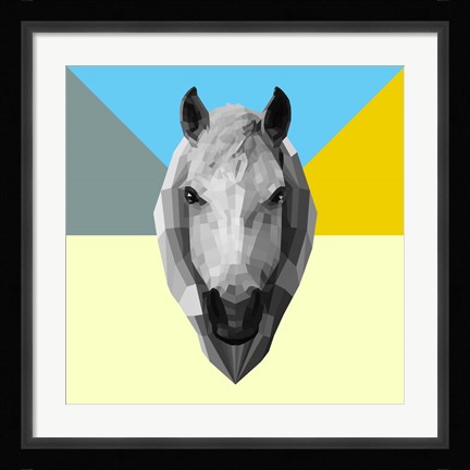 Framed Party Horse Print