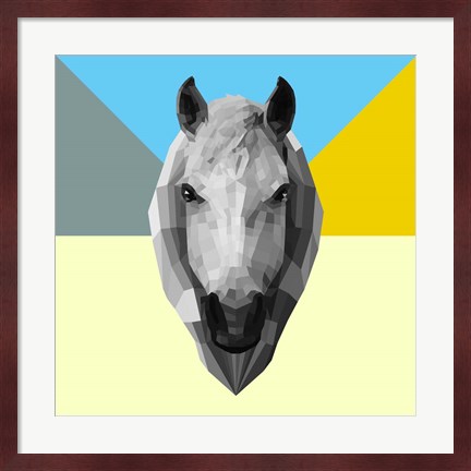 Framed Party Horse Print