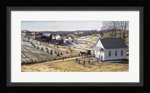 Framed Tradition Of Simplicity Print