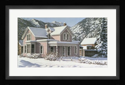 Framed Crystal Calm Print