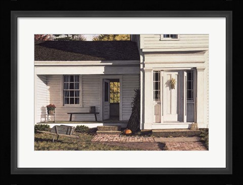 Framed Welcome Home Autumn Print
