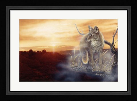 Framed Dawn's Early Mist Print