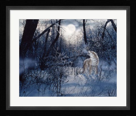 Framed Minnesota Moon Print