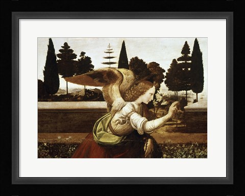Framed Annunciation-Detail Print