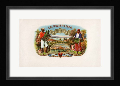 Framed La Perfuma Print