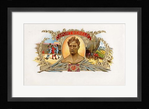 Framed Sportswereld Print