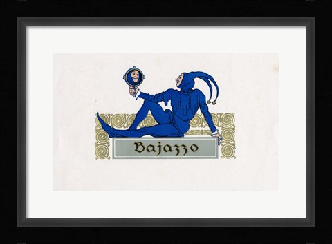 Framed Bajazzo Print
