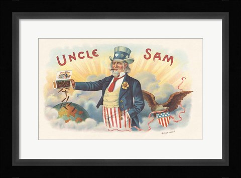 Framed Uncle Sam Print
