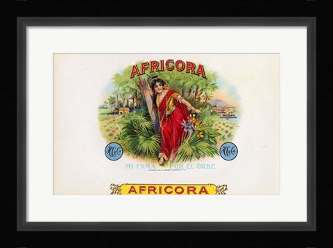 Framed Africora Print