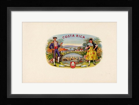 Framed Costa Rica Print