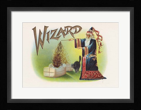 Framed Wizard Print