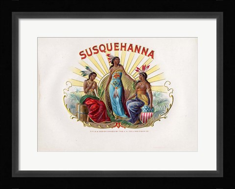 Framed Susquehanna Print